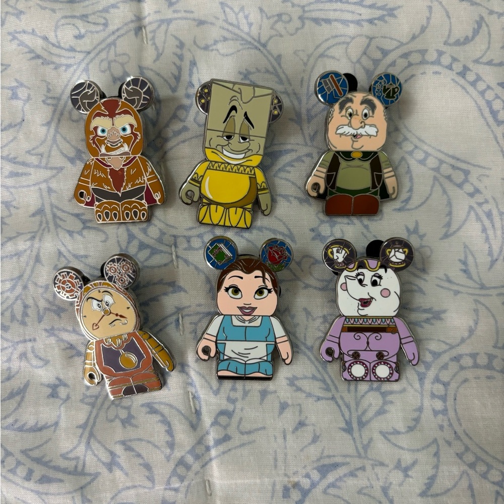 Disney Beauty and the Beast Pin collection!